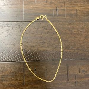 Gold Anklet/ Bracelet